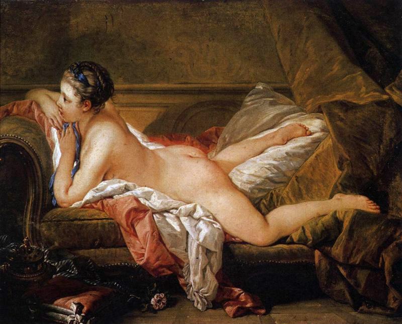 Francois Boucher L'Odalisque Blonde